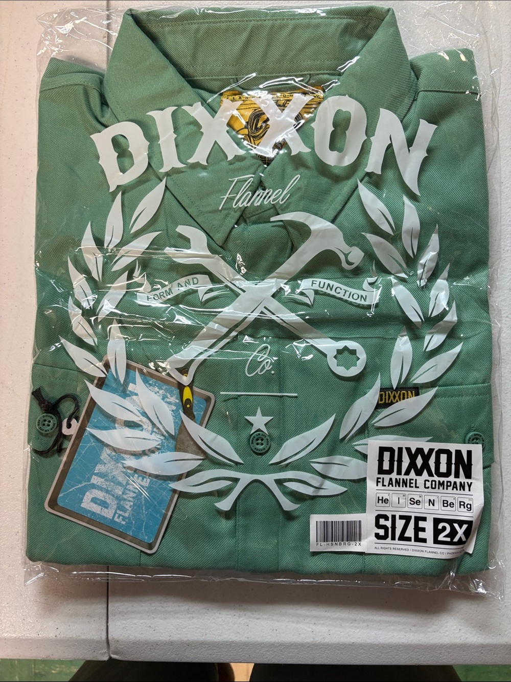 DIXXON Green Men Shirt